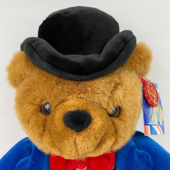 Keel Toys Simply Soft Collection London Bear Plush - Picture 2 of 10